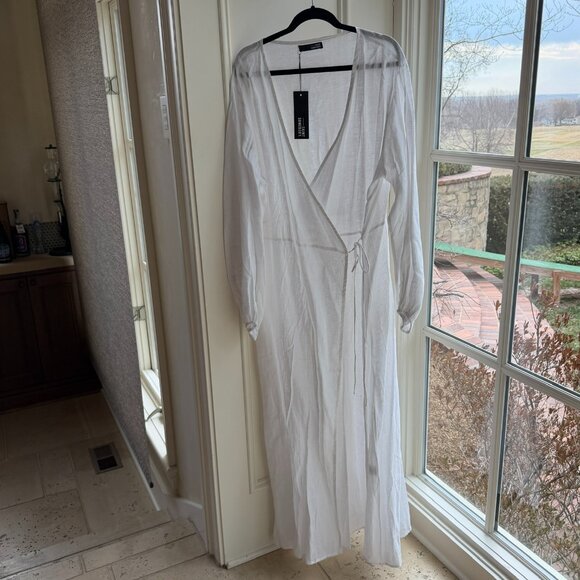 NWT- Saint Somebody- Linen Beach Robe- Size 18-20 - Picture 3 of 10